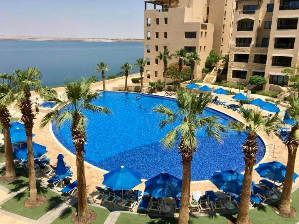 Comfy Stays Sea View Apartments At Deadsea Samarah Resort Sweimeh Luaran gambar